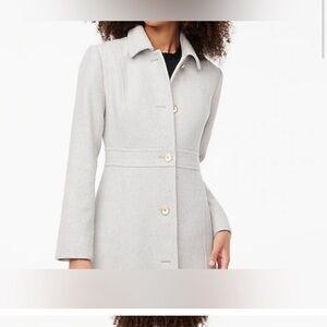 J CREW: LADY COAT -  HEATHER DUSK